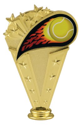 Color Tennis Flame Figure