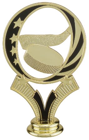 Gold/Black Hockey MidNite Star Figure