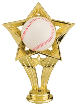 Color Baseball Open Star Figure