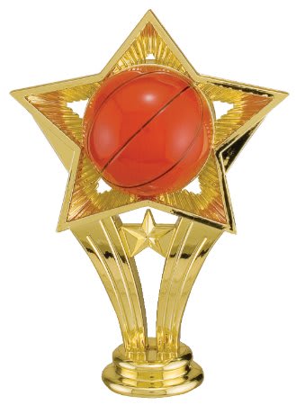 Color Basketball Open Star Figure