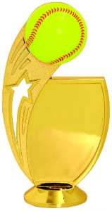 Softball Sublimatable Insert Holder Figure
