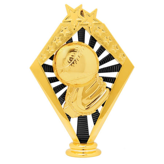 Gold & Black Baseball / Softball Sunrise Figure
