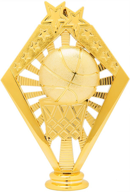 Gold Basketball Sunrise Figure