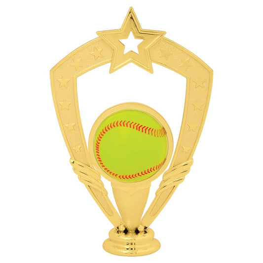Softball 3D Figure