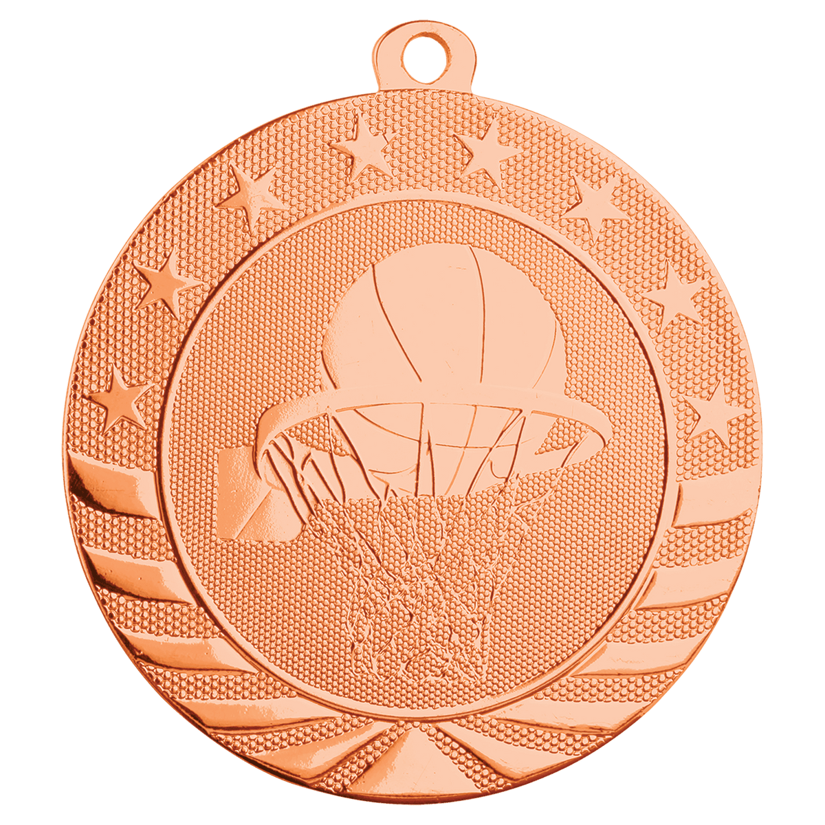 Basketball Starbrite Medal Award