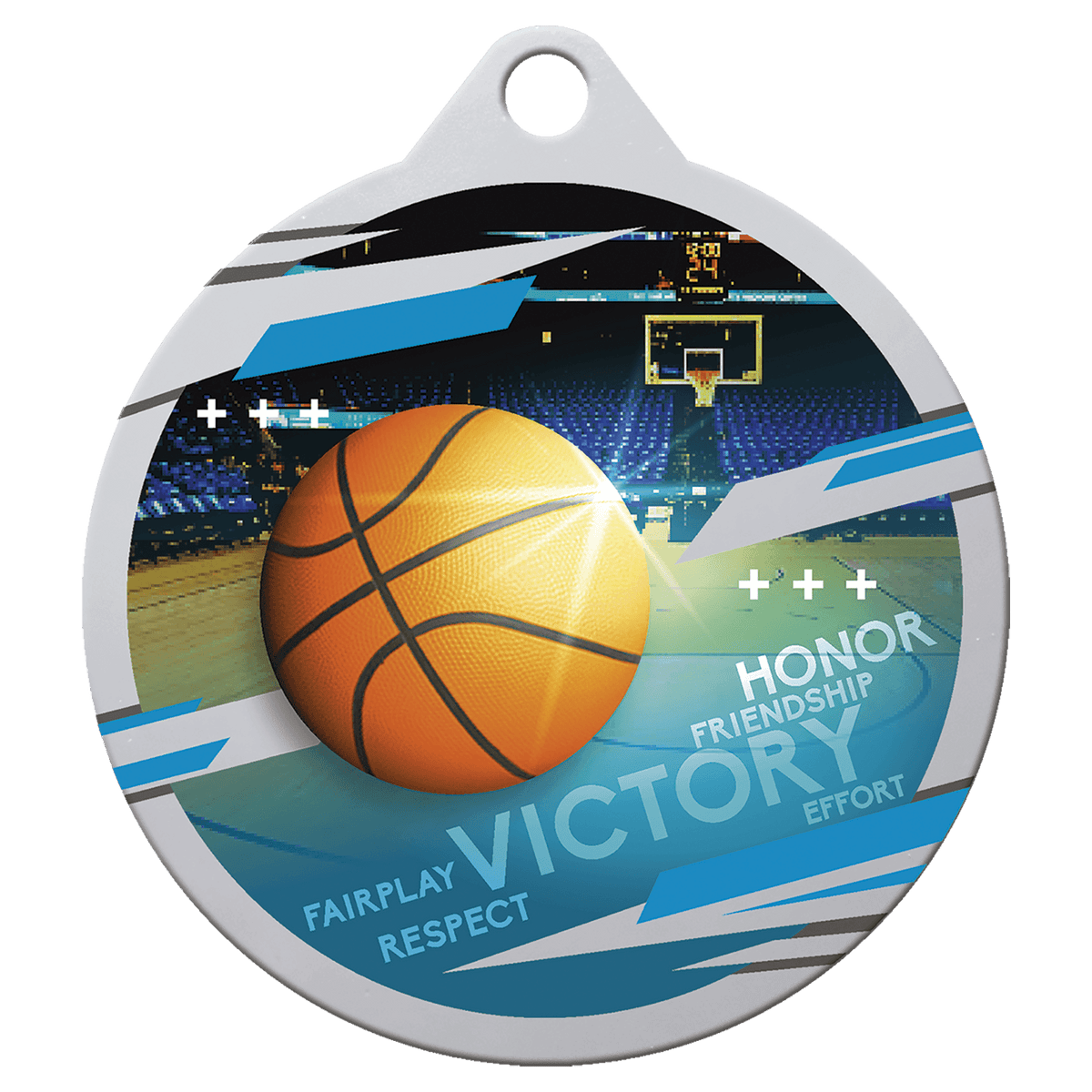 2" Inspire Basketball Medal Award