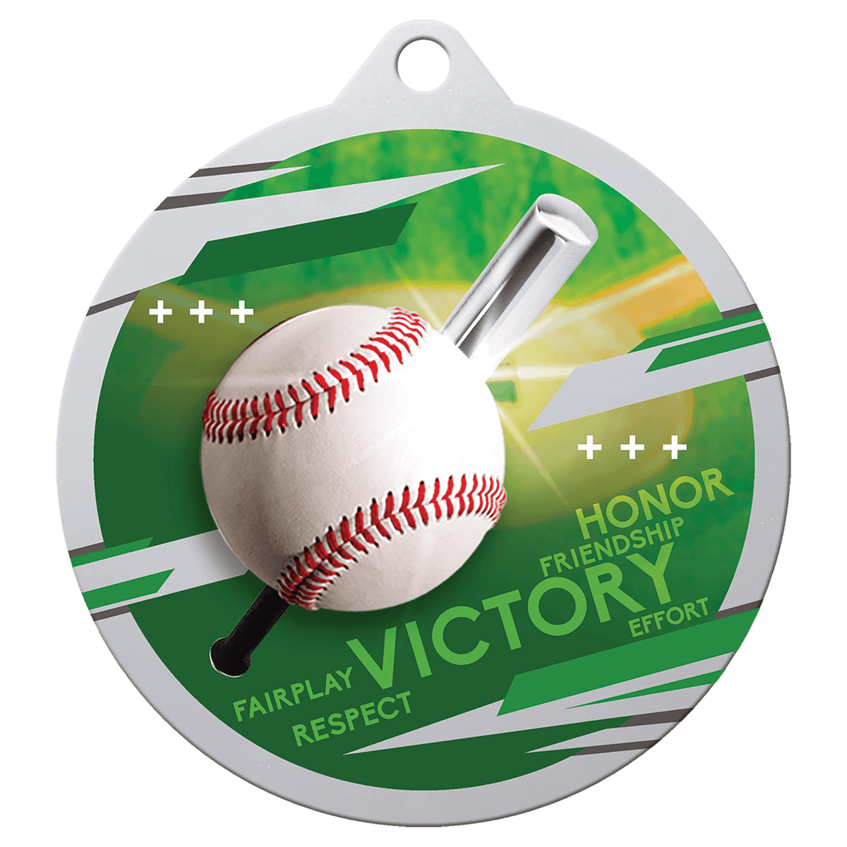 2 3/4" Inspire Baseball Medal Award