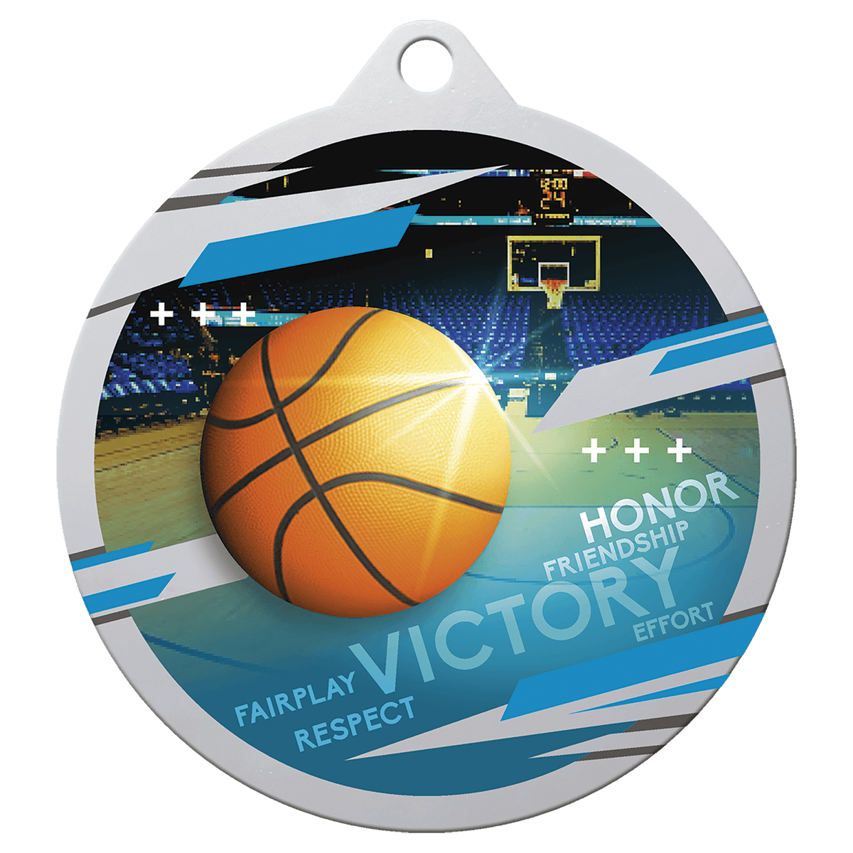 2 3/4" Inspire Basketball Medal Award