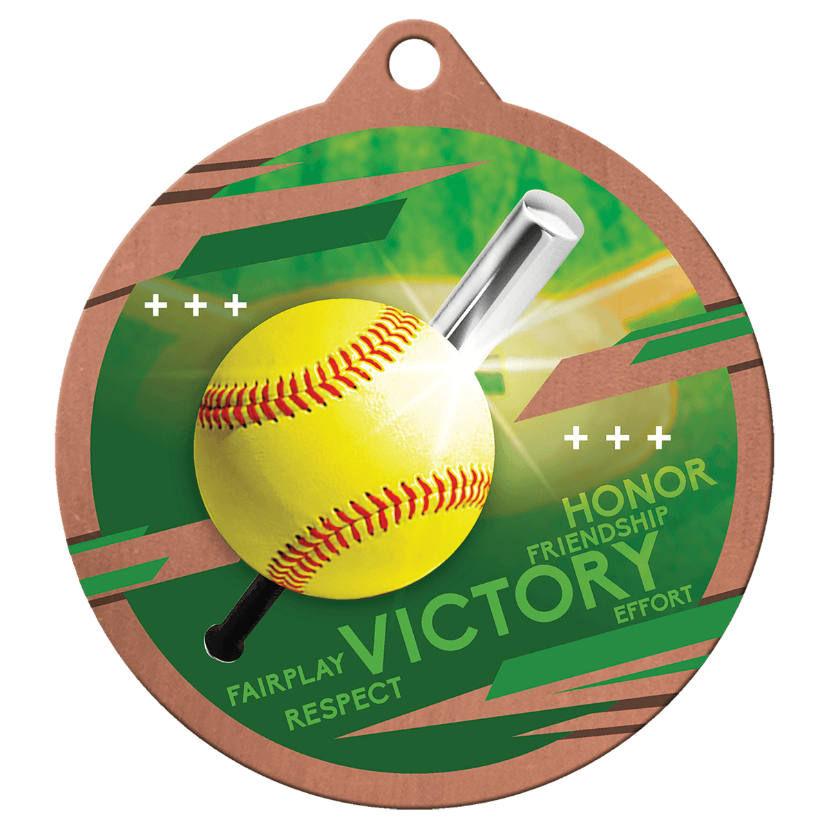 2 3/4" Inspire Softball Medal Award