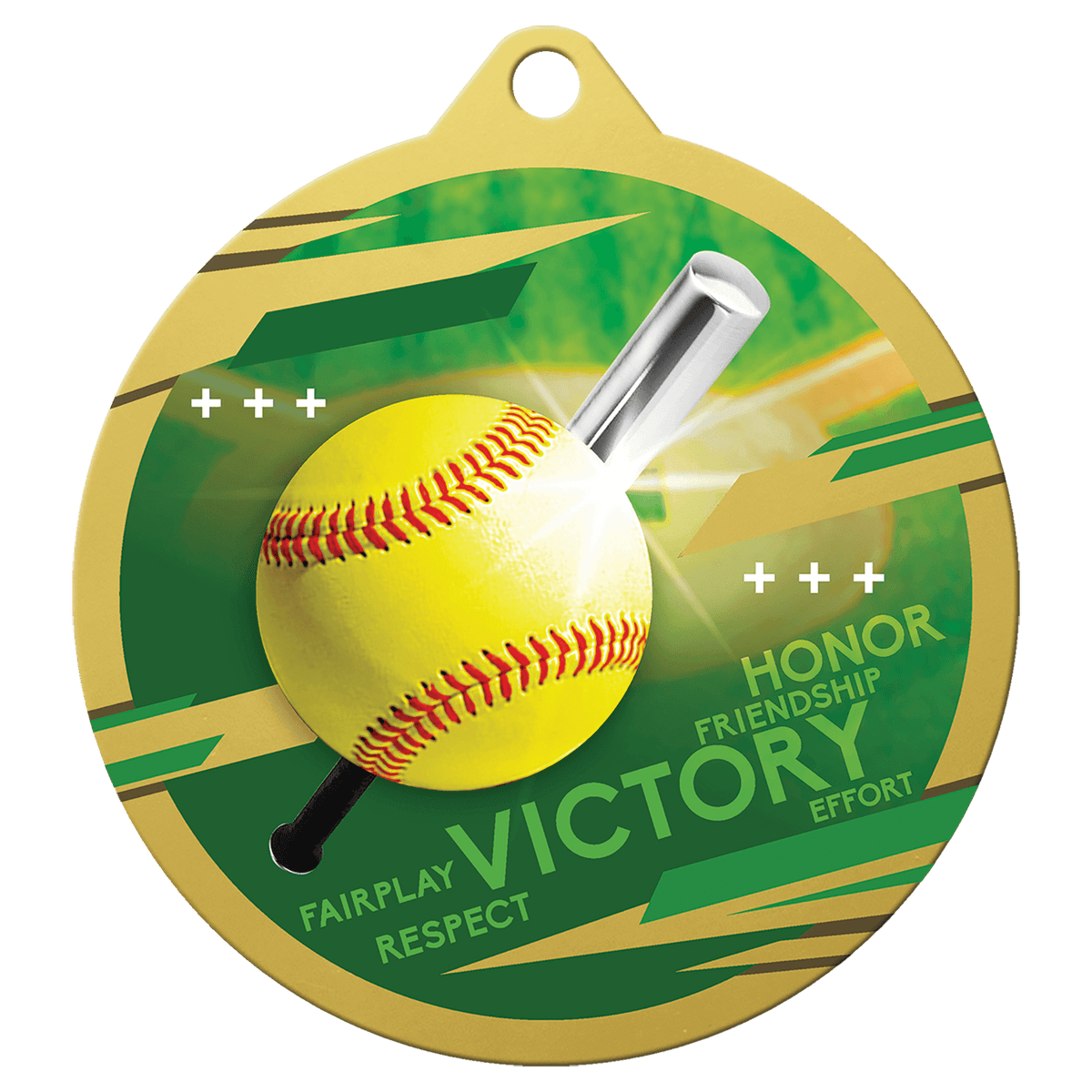 2 3/4" Inspire Softball Medal Award
