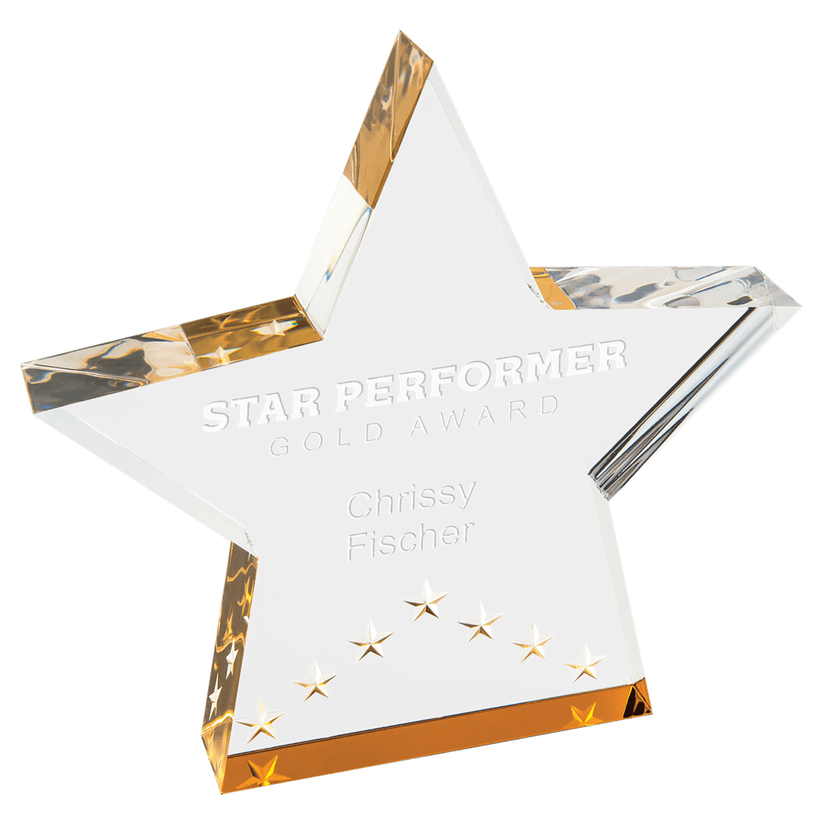 Star Performer Acrylic Award