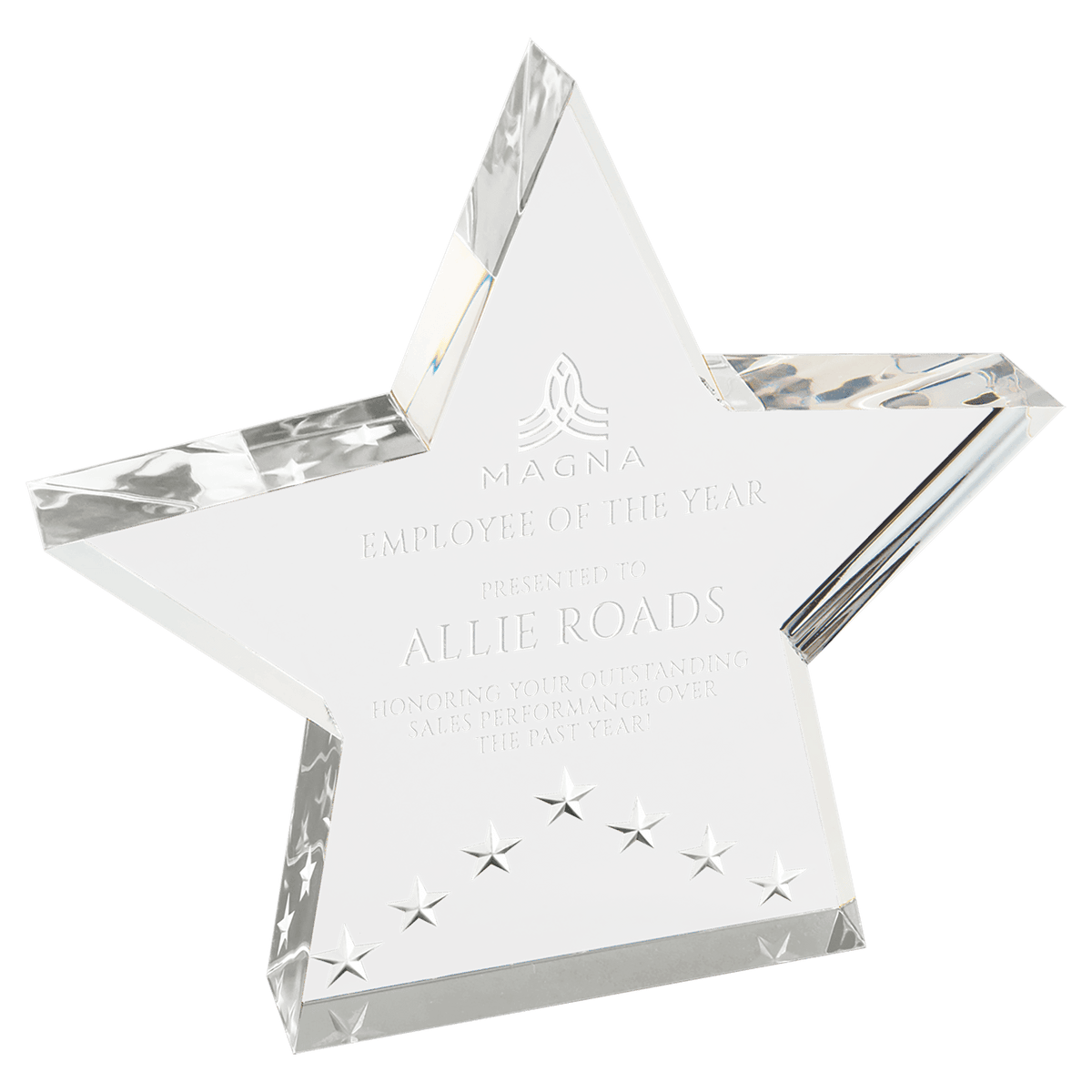 Star Performer Acrylic Award