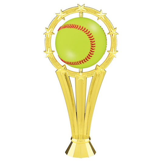 Softball 10-Star Spinner Figure