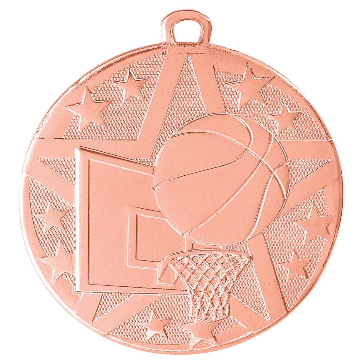 Superstar Basketball Medal Award
