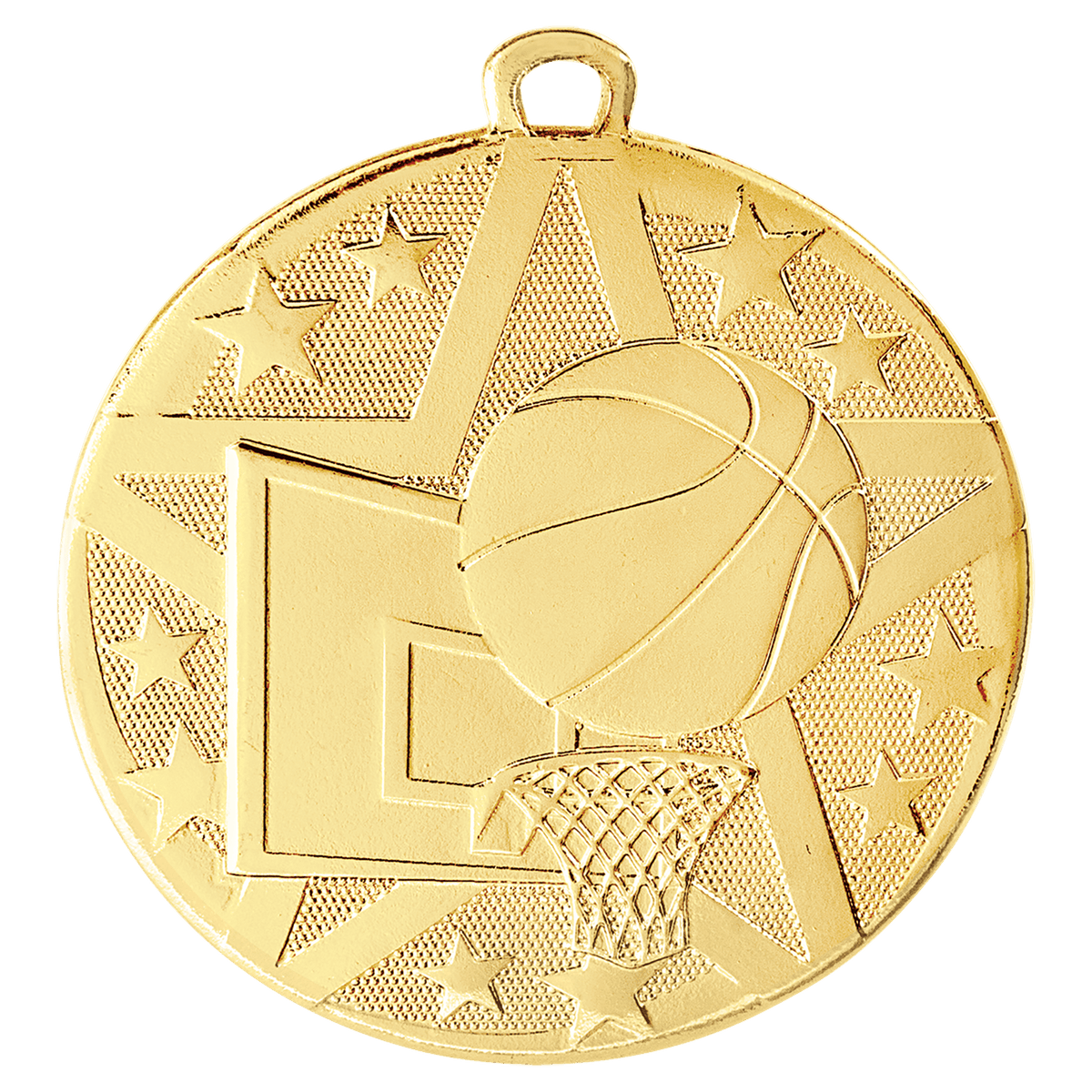 Superstar Basketball Medal Award