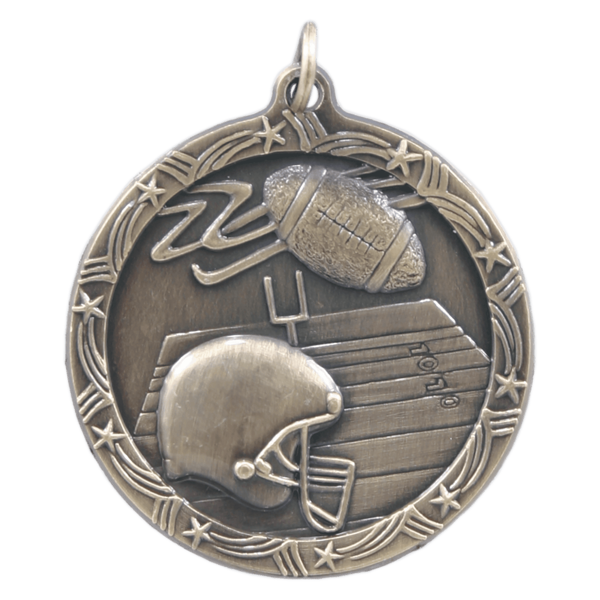 Football Shooting Star Medal Award