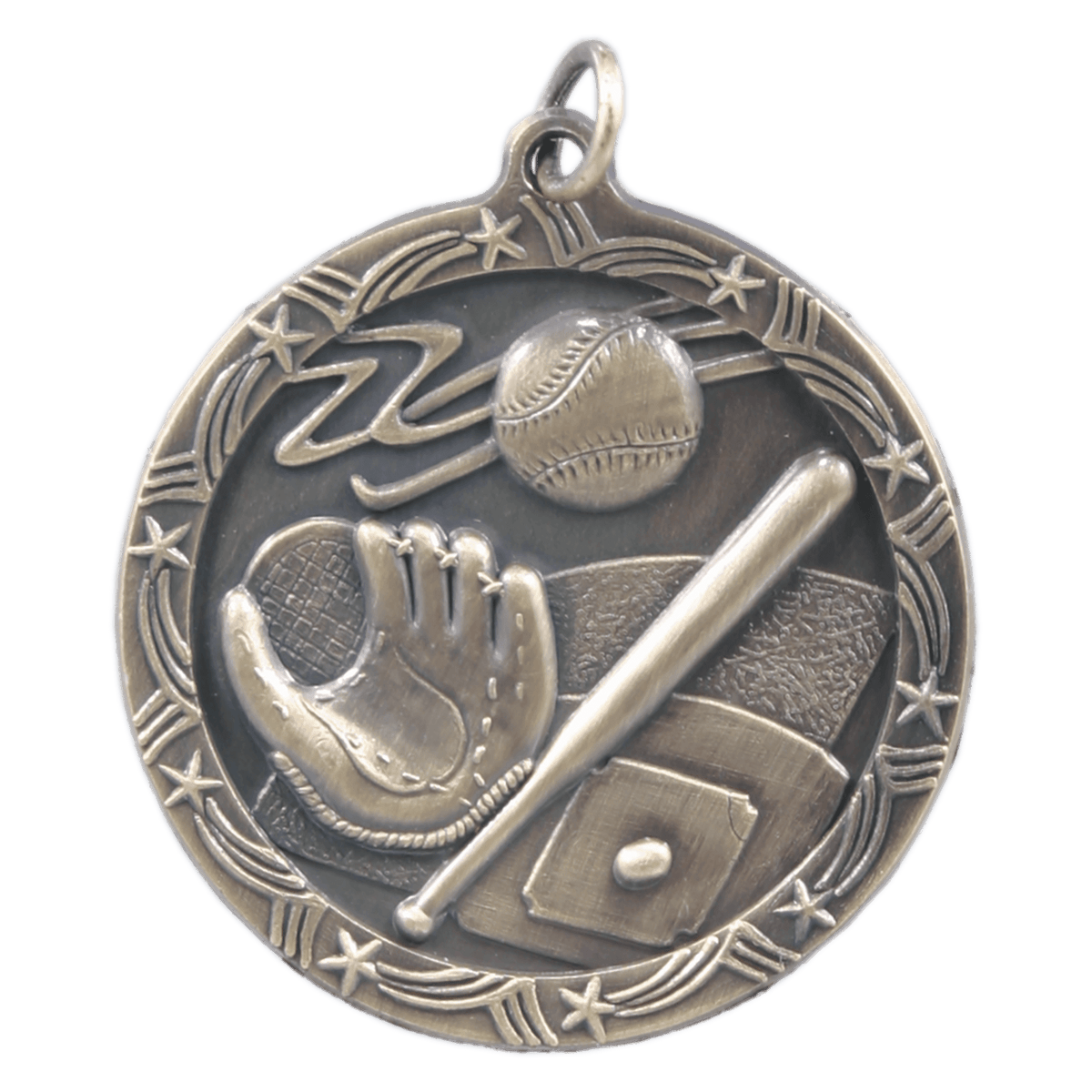 Baseball/Softball Shooting Star Medal Award