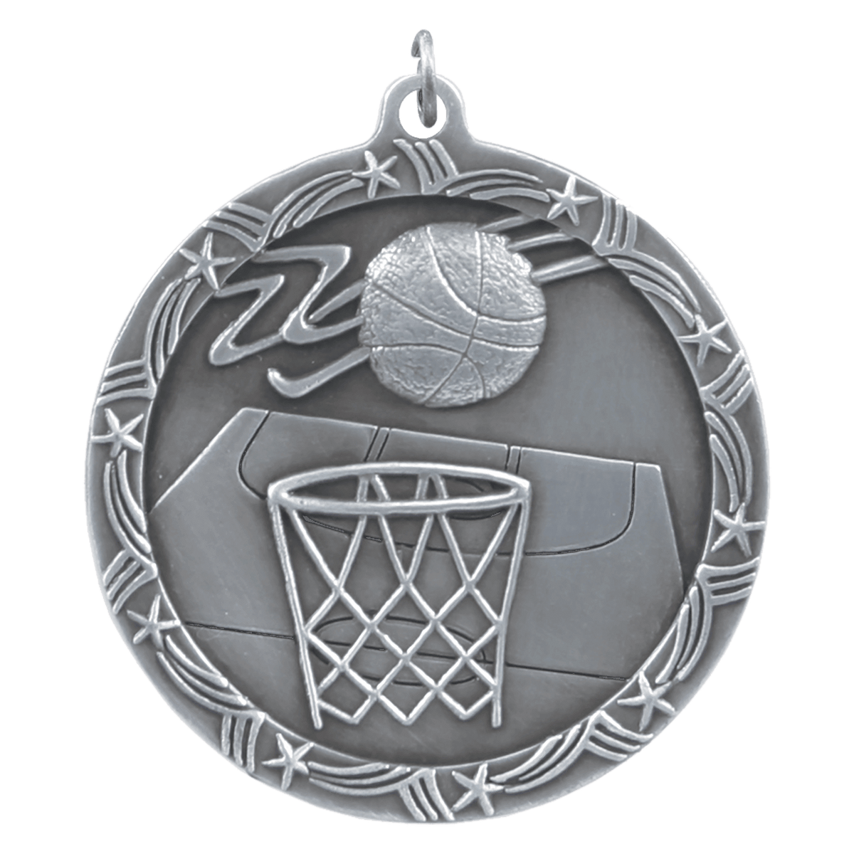 Basketball Shooting Star Medal Award
