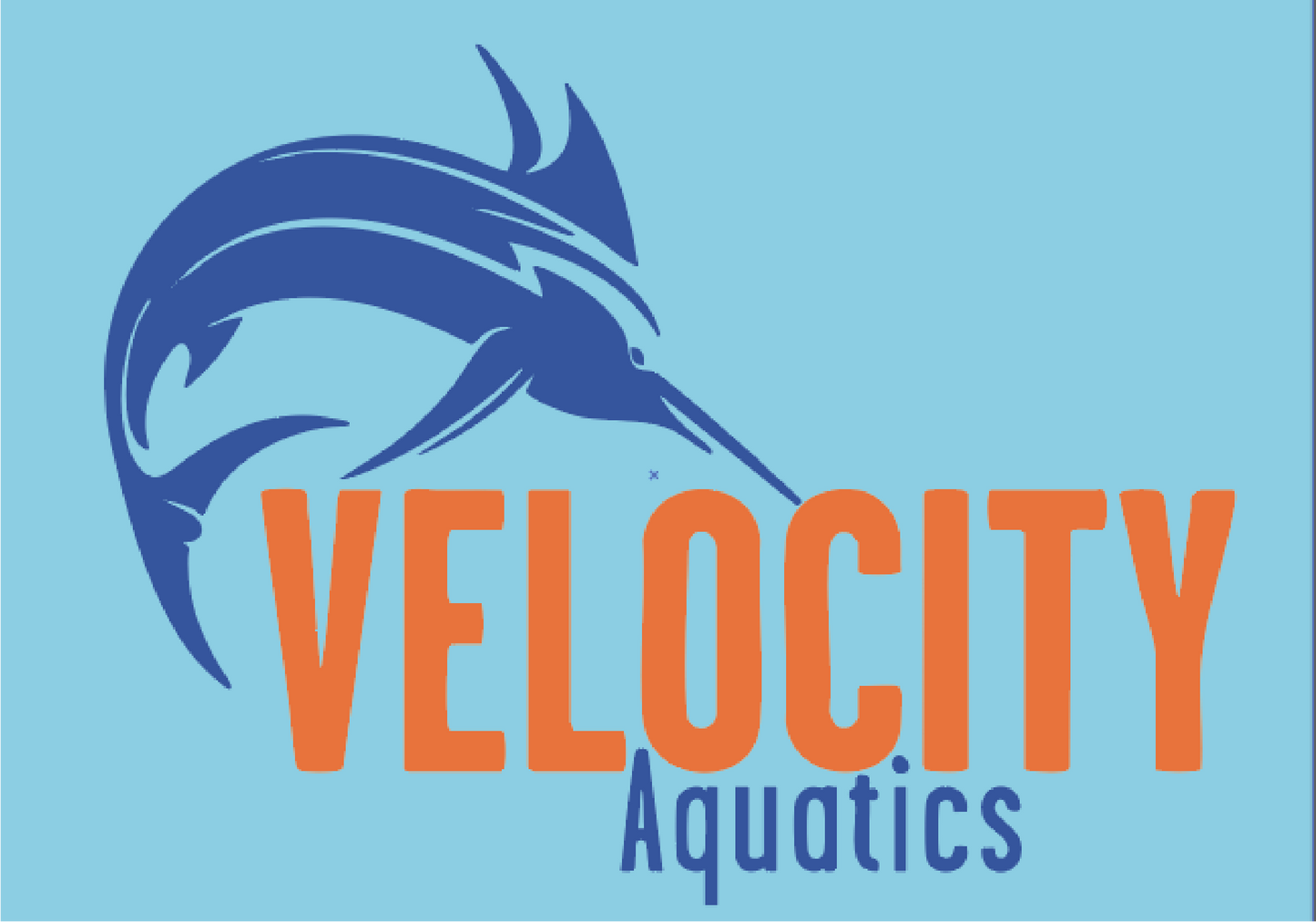 VELOCITY Aquatics Yard Sign 18x24