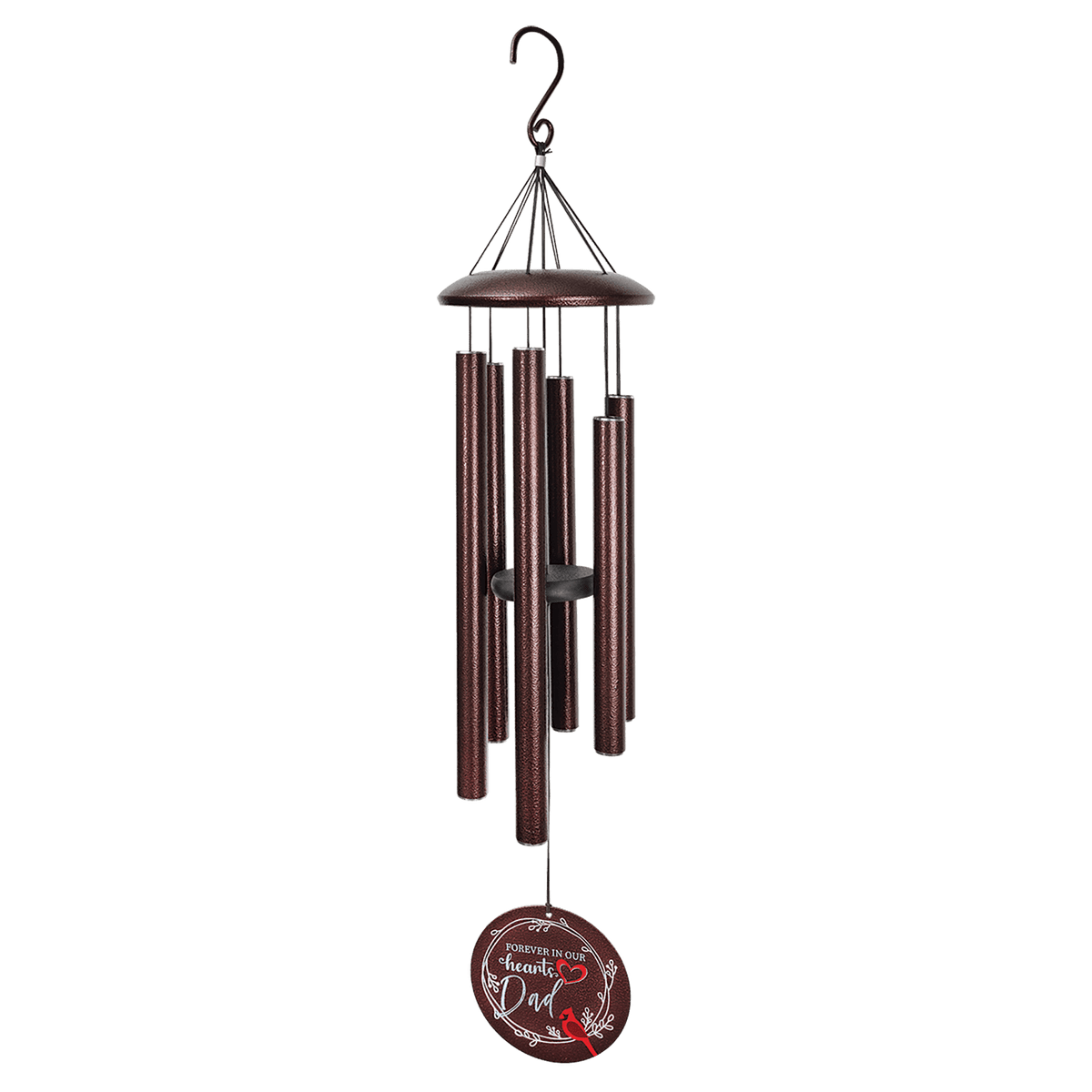 Copper Powder Coated Aluminum Wind Chime