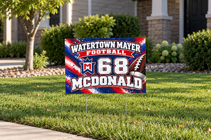 Watertown-Mayer Football Signs