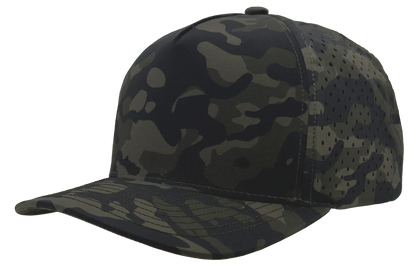 WM Wrestling Premium Zapped Headware Laser Perf CAMO Hat